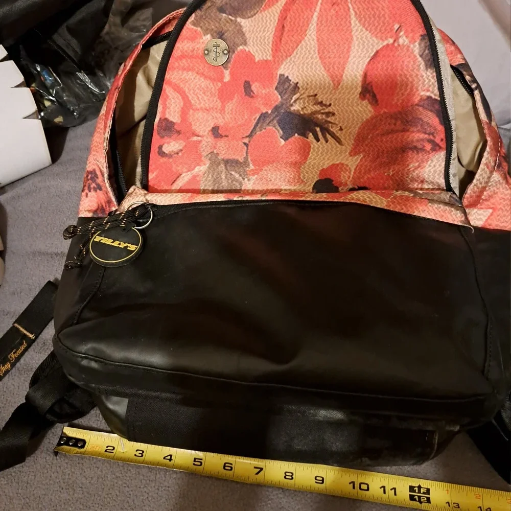 SALE!! NWOT- Tilly Beautiful Poppy and cream BackPack